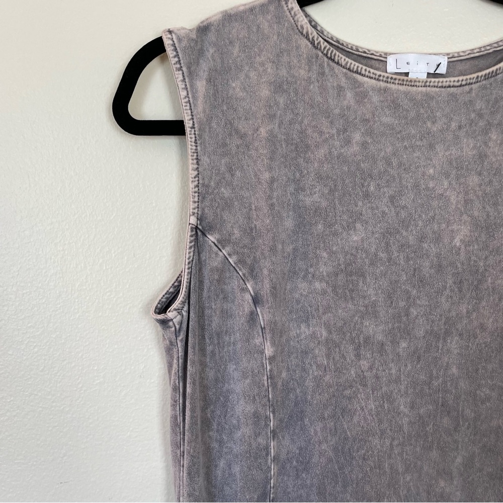 Leith | Gray Grunge Bodycon Dress | Size Small - Picture 3 of 9